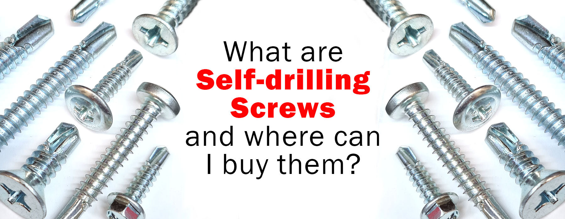 What are self-drilling screws