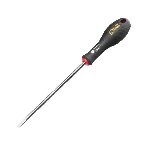 Product image for Stanley FatMax Screwdriver, 5.5 x 150mm, Parallel Slotted Tip (0-65-094) part of a growing range from Fusion Fixings