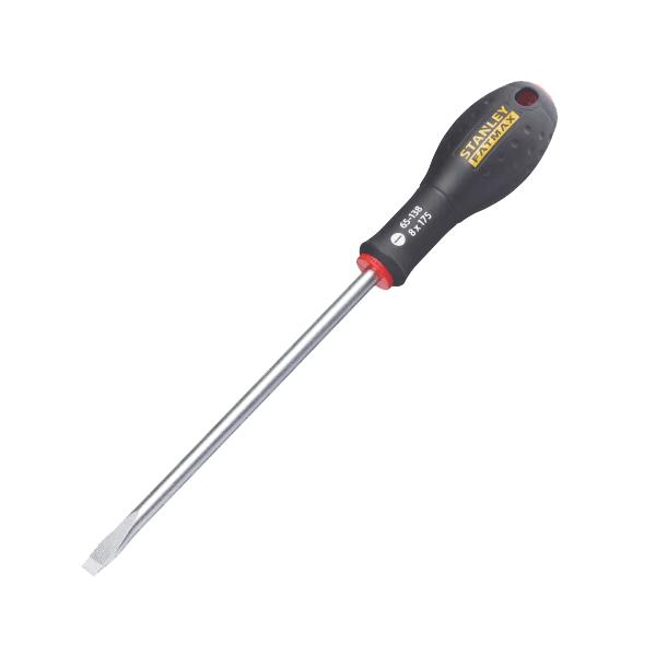 Product image for Stanley FatMax Screwdriver, 8 x 175mm, Flared Slotted Tip (0-65-138)