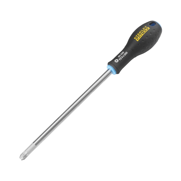 Product image for Stanley FatMax Screwdriver, PZ4 x 200mm, Pozi Drive Tip (0-65-339)