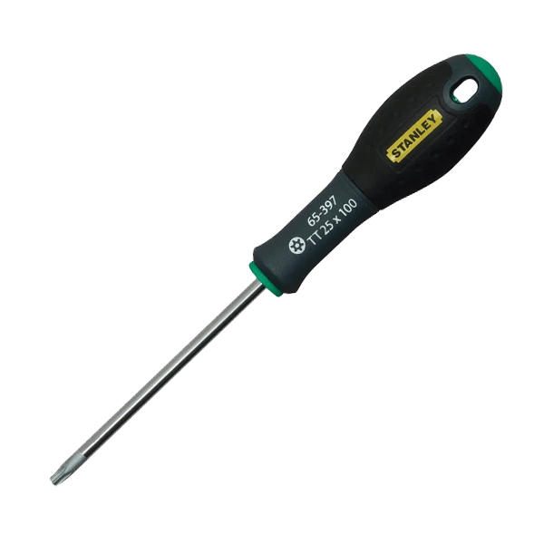 Product image for Stanley FatMax Torx Screwdriver, TTX25 x 100mm (0-65-397) part of an expanding range from Fusion Fixings