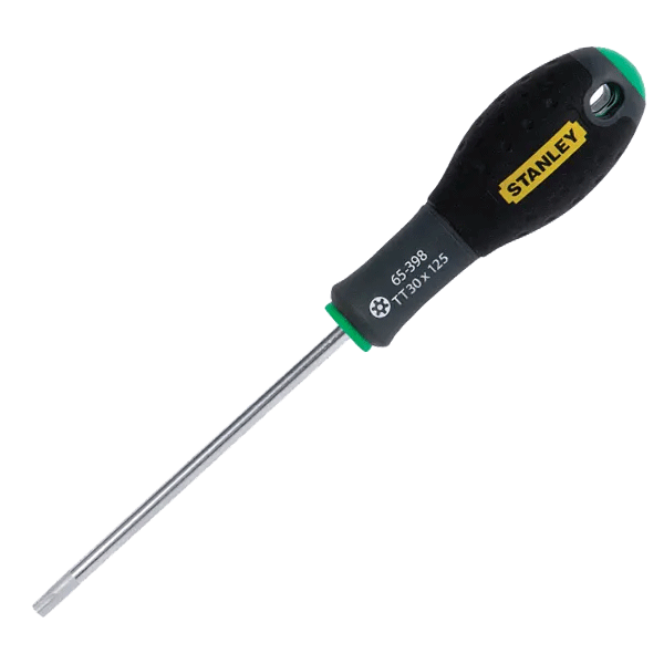 Product image for Stanley FatMax Torx Screwdriver, TTX30 x 125mm (0-65-398) part of a growing range from Fusion Fixings