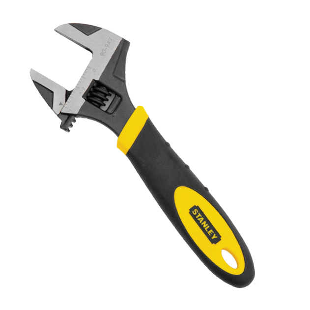 Stanley 0-90-948 29mm Adjustable Wide Jaw Wrench 200mm