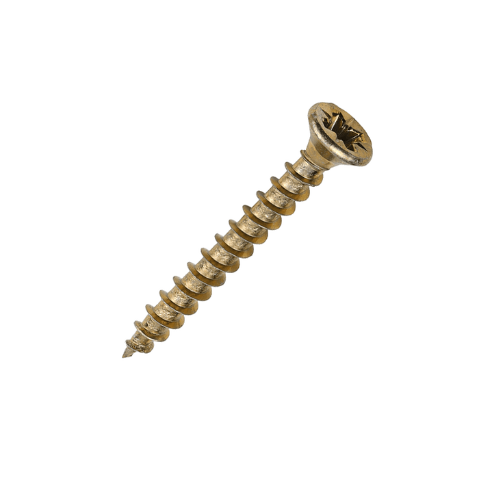 Screw product image for the Timco 3.5 x 30mm Countersunk Solo Wood Screws from Fusion Fixings.