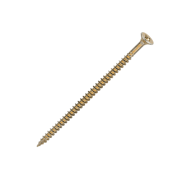 80mm wood screw image for the 4 x 80mm Countersunk Wood Screws from Fusion Fixings