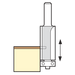 Placement diagram for the Trend Guided Trimmer, 6.35mm x 12.7mm, C167X1/4TC