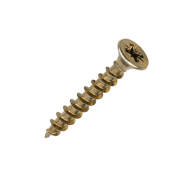 Product image for the Timco 5 x 35mm Countersunk Solo Wood Screws, 50035SOLOC, ZYP (Box of 200)