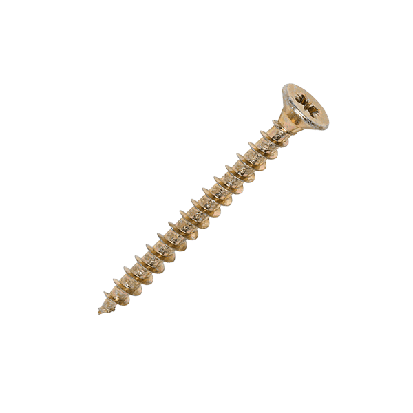 Wood screw product image for the Timco 5 x 50mm Countersunk Solo Wood Screws, 50050SOLOC, ZYP (Box of 200)