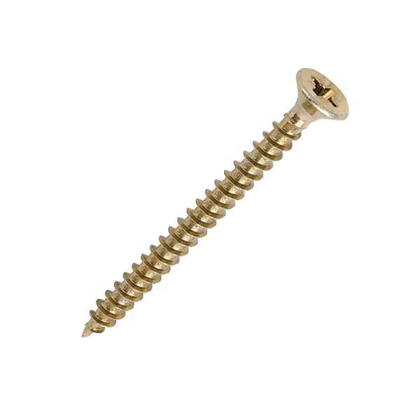 Wood screw product image for the Timco 6 x 70mm Countersunk Solo Wood Screws, 60070SOLOC, ZYP (Box of 200)