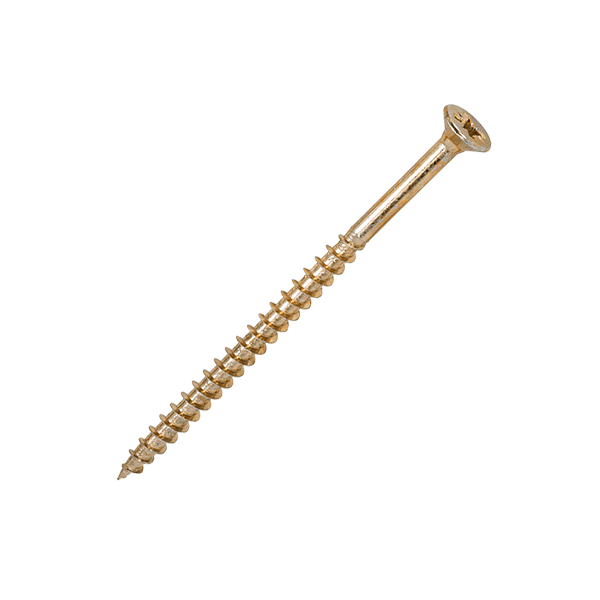 Product image for the Timco 6 x 100mm Countersunk Solo Wood Screws, 60100SOLOC, ZYP (Box of 100)