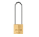 ABUS 65MB/30mm Solid Brass Padlock 70mm Long Shackle Carded, 37596