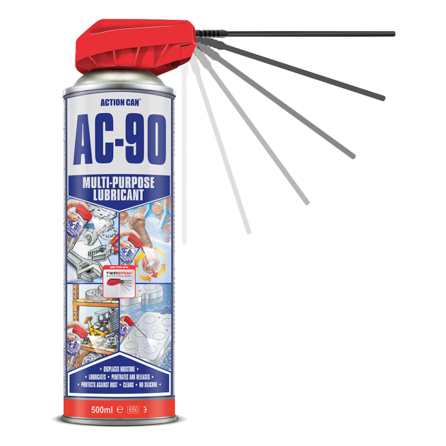 Action Can AC-90 Multi-Purpose Lubricant supplied from Fusion Fixings