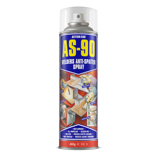 Action Can AS-90 1843 Welders Anti-Spatter Spray, 400ml Aerosol