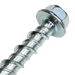 Detail image of the flanged head of the Hex Flange Ankerbolt, Concrete Bolt, Grade 8.8 BZP