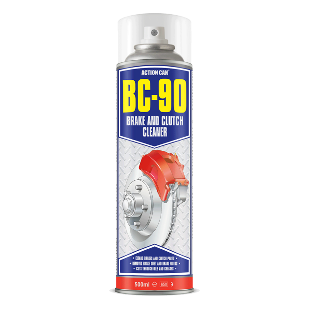 Action Can BC-90, Brake and Clutch Cleaner, 500ml aerosol can from Fusion Fixings