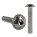 M6 x 90mm Flanged Socket Button Head Screw in A2 Stainless Steel ISO 7380-2. Part of a growing range of button head screws available.