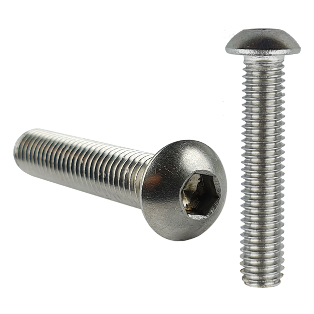 M5 x 22mm Socket Button Head Screw A4 Stainless ISO 7380