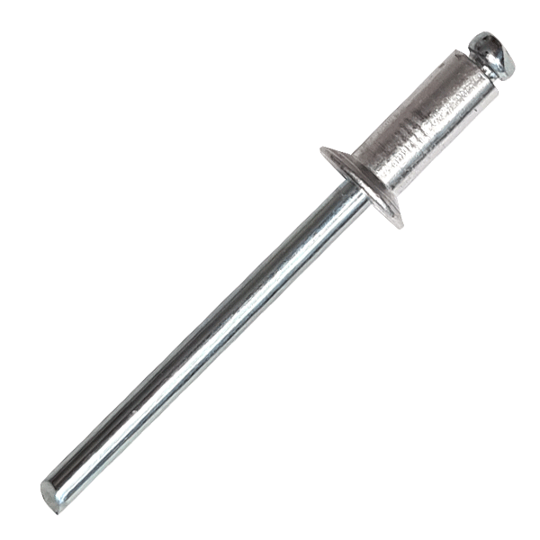 4 x 16mm Countersunk Pop Rivets (Blind Rivet) Aluminium - Steel, Grip Range: 10 - 12mm