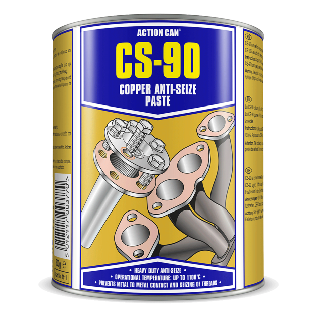 Action Can CS-90 1611 Copper Anti-seize Paste. Supplied from Fusion Fixings in a 500g compound tub