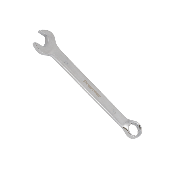 Product photography for 17mm Sealey Combination Spanner (CW17) part of a growing range from Fusion Fixings