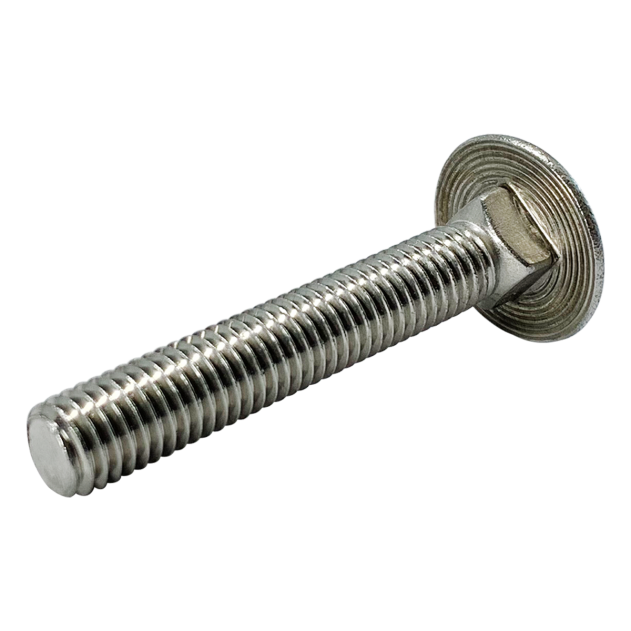 M12 x 140mm Coach Bolt A2 Stainless Steel DIN 603 (Cup Sq. Carriage)