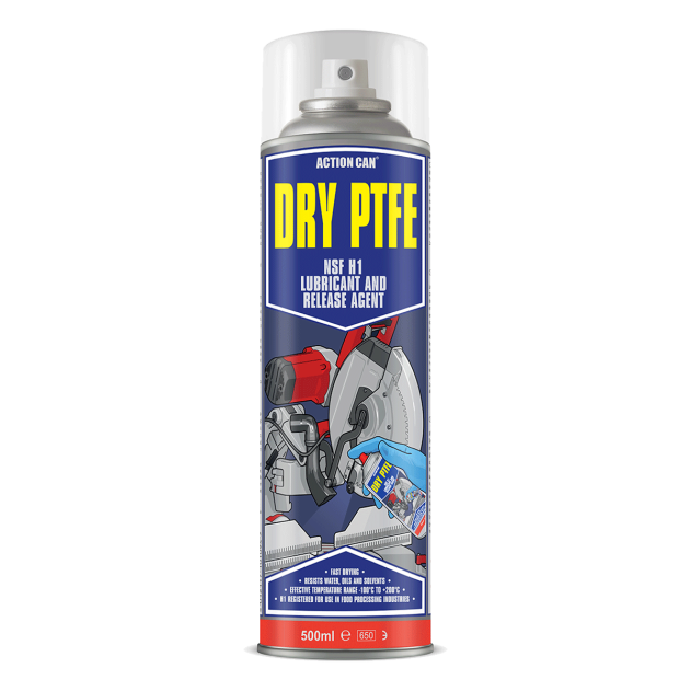 Dry Film Lubricant (Food Grade H1) by Action Can and supplied from Fusion Fixings