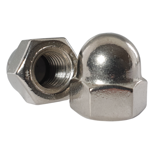 M22 Dome Nut A2 Stainless Steel DIN 1587