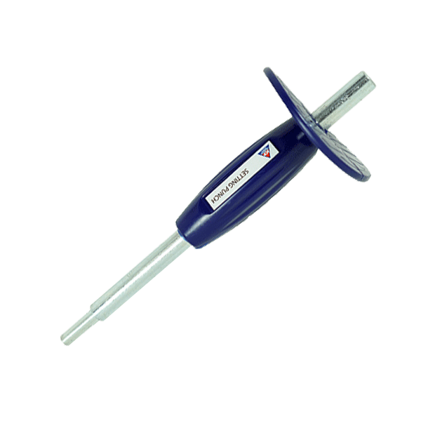 M12 JCP Drop-In Anchor Setting Punch (with hand guard).