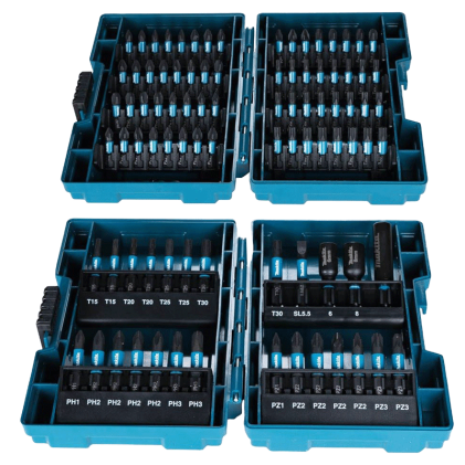 Makita Impact Black Battery Case Bit Set 90 PCS E-03109