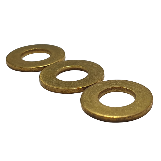 M4 Form A Brass Flat Washer DIN 125A