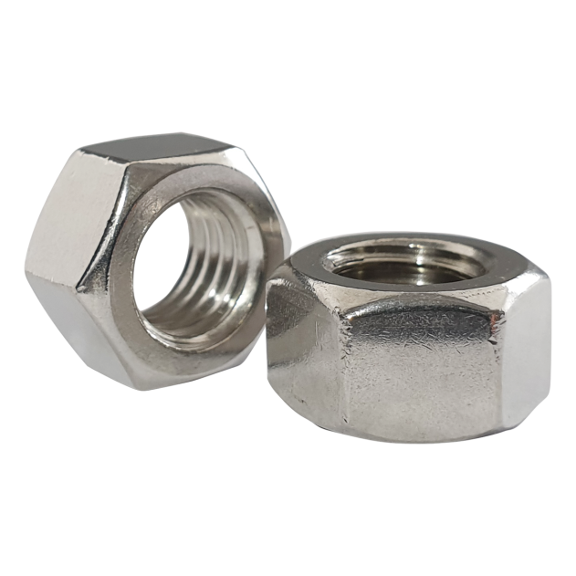 8-32 UNC Full Nut A2 Stainless Steel