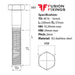 Size guide for M16 x 230mm Hex Bolt (Part Threaded Bolt) A2 stainless steel, DIN 931