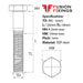 Size guide for M6 x 120mm Hex Bolt (Part Threaded Bolt) BZP, DIN 931 Grade 8.8