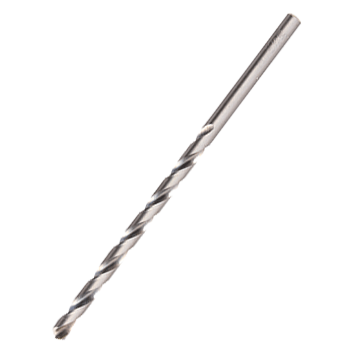 Timco 10 x 184mm Long HSS Jobber Drill Bits, M2, Pack of 5 (HSSGL100)