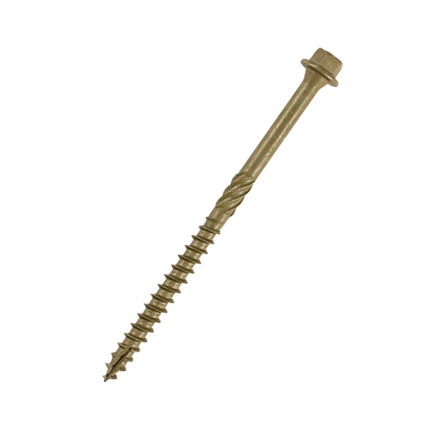 Product image of the Timco 6.7 x 87mm, Flanged Hex Head Timber Screws. Part of a growing range of hex head timber screws from Fusion Fixings