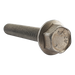 Size guide for the M6 x 40mm Hex Flange Bolt, A2 Stainless Steel DIN 6921