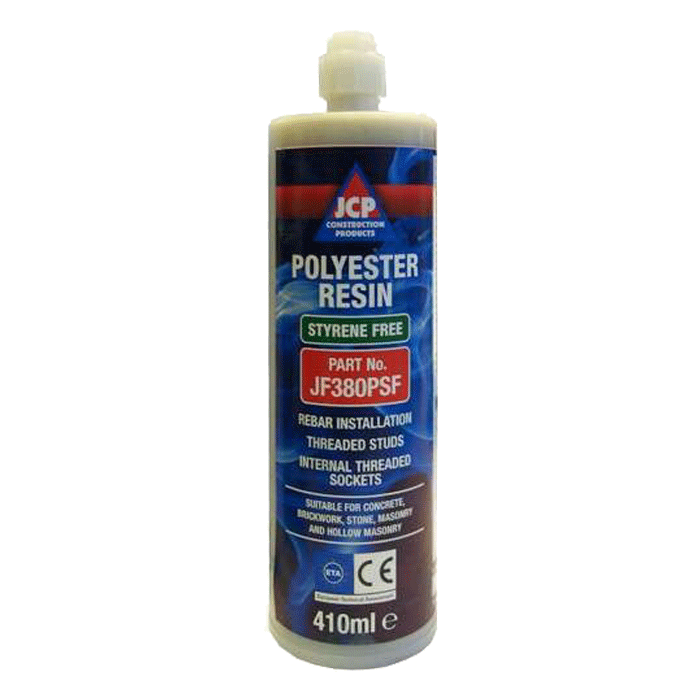 JCP Styrene Free Polyester Chemical Resin ETA Option 7 CE - 300ml (JF380PSF)