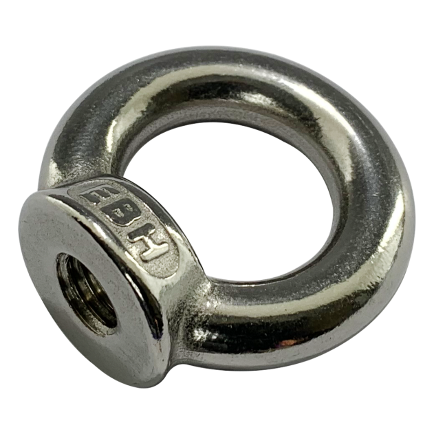 M30 Cast Lifting Eye Nut A4 Stainless DIN 582