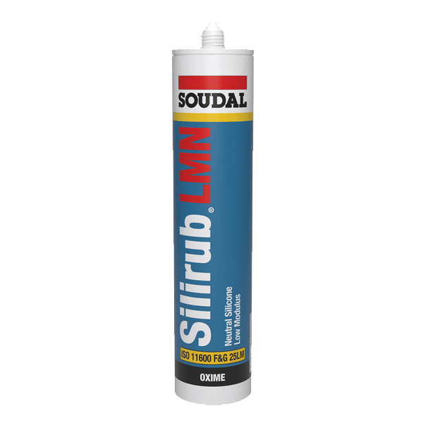 Soudal Silirub LMN Trade Low Modulus Silicone, Clear 300ml (114573)