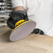 Action image of the Mirka 150mm Abranet Sanding Discs 