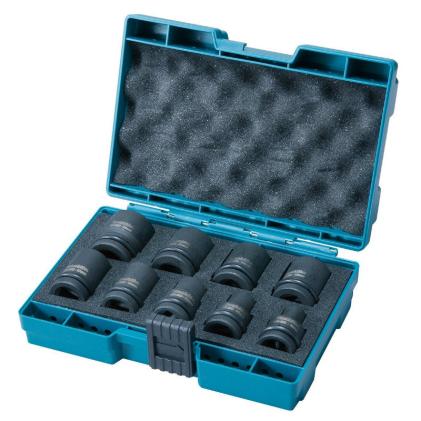 Makita D-41517 9pc 1-2" Sq Impact Socket Set