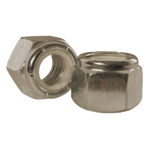 Product image for 10-24 Nyloc Nut, UNC, A2 Stainless Steel ASME B18.16.6 part of a growing range from Fusion Fixings