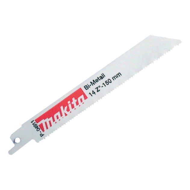 Makita P-04911 150mm Reciprocating Saw Blades 14tpi