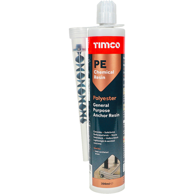 Timco Styrene-Free Polyester Chemical Resin - 300ml (PE310)