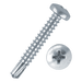 3.9mm (No.7) x 22mm, pan head self drilling screw (TEK), BZP, DIN 7504 N H part of a growing range from Fusion Fixings