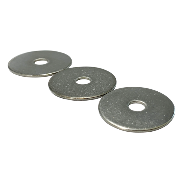 M8 x 30mm Penny Washer, A2 Stainless Steel