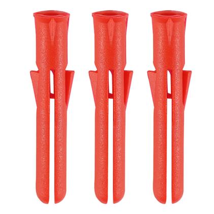 TIMco 5.5mm x 34mm Premium Red Plastic Plug 1000pcs