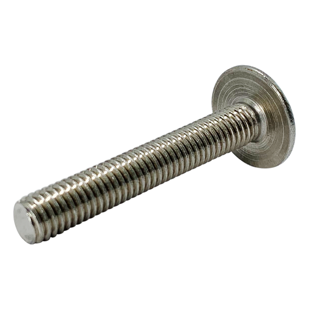 M8 x 100mm Slot Mushroom Head Roofing Bolt A2 Stainless