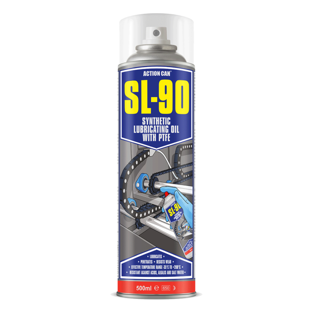 Action Can SL-90 Synthetic Lubricating Oil with PTFE