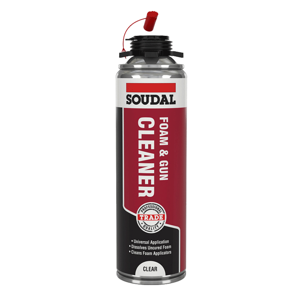 Soudal Trade Foam and Gun Cleaner, 500ml (116924)